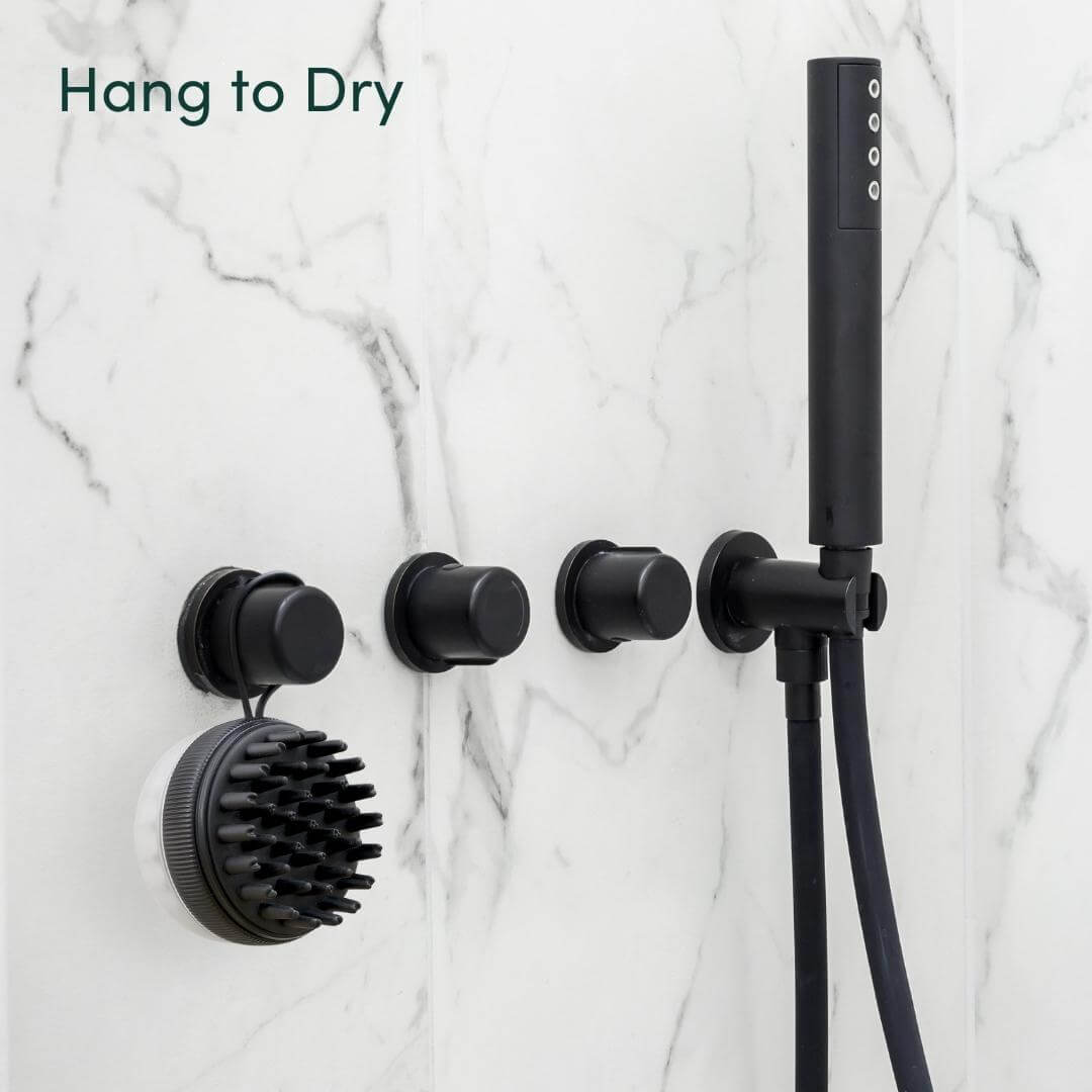 Silicone Scalp Massager & Exfoliating Brush - Spa Ritual | Louvrs