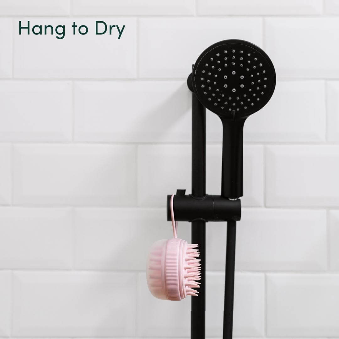 Silicone Scalp Massager & Exfoliating Brush - Spa Ritual | Louvrs